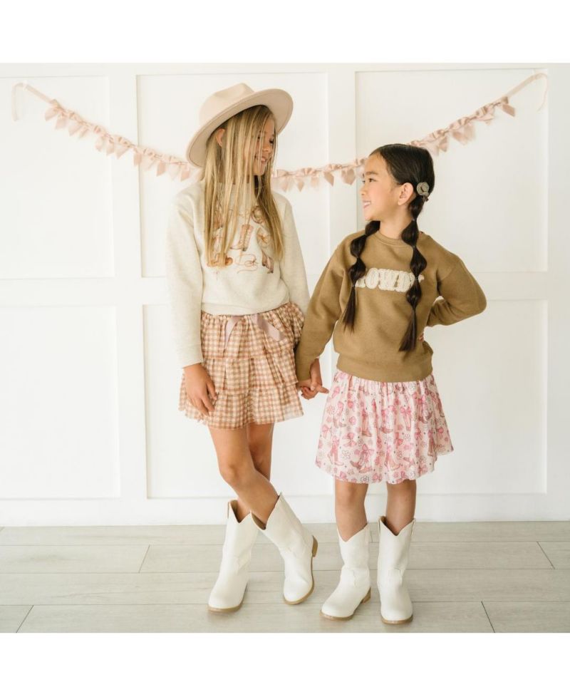 Toddler Girls 2T - 4T Cowgirl Cutie Western Sweatshirt