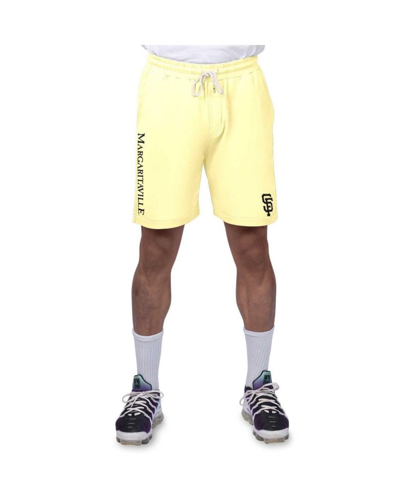 Men's Yellow San Francisco Giants Peached French Terry Shorts