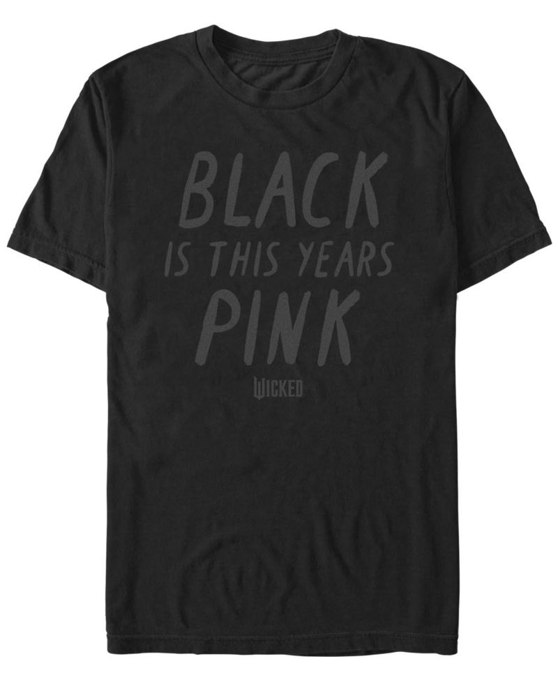 Men's Black is Pink Short Sleeve T-Shirt