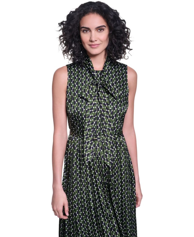 Women's Printed Midi Dress
