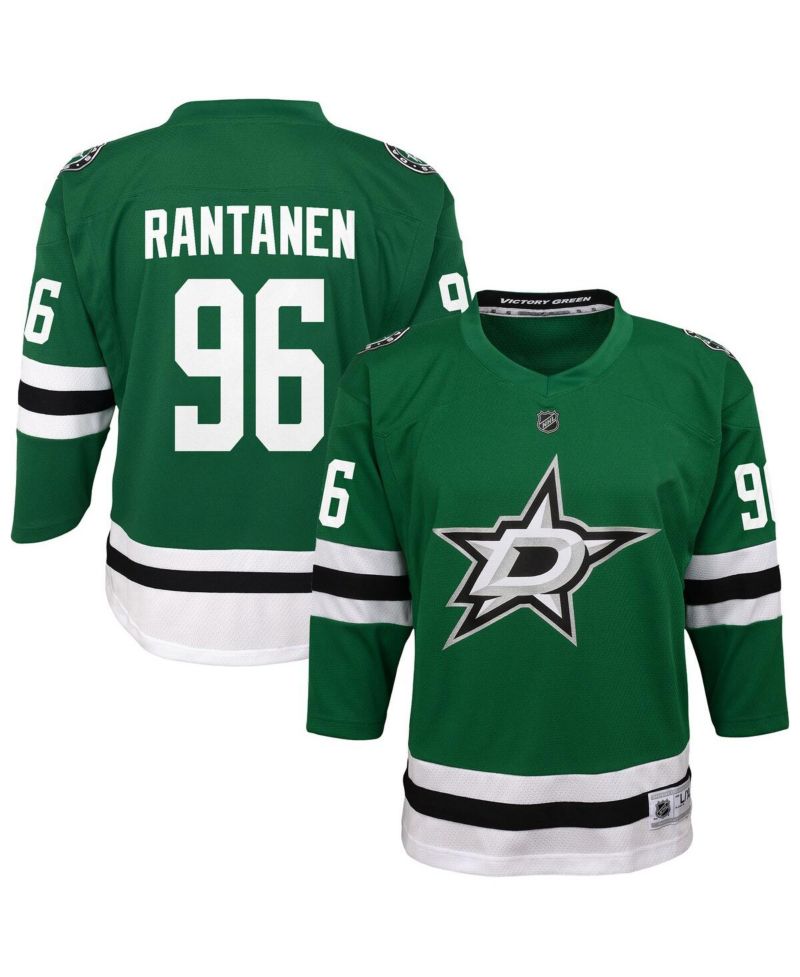 Big Boys and Girls Mikko Rantanen Kelly Green Dallas Stars Replica Jersey