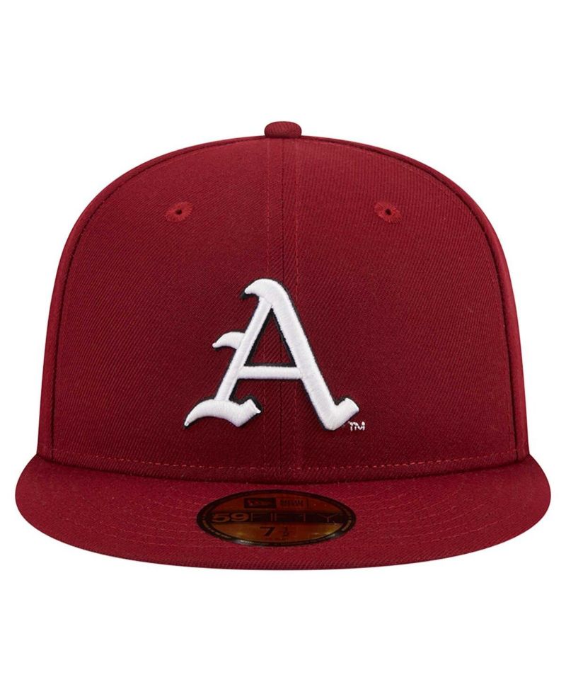 Men's Cardinal Arkansas Razorbacks 59FIFTY Fitted Hat