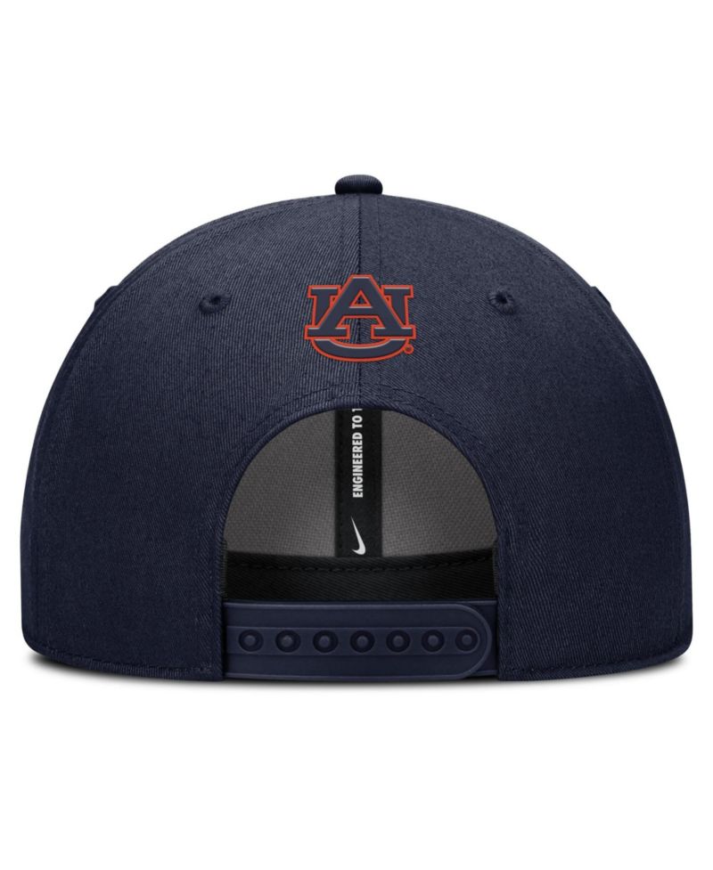 Men's Navy Auburn Tigers 2025 Sideline Rise Practice Adjustable Hat