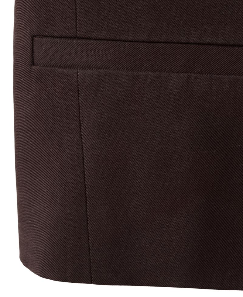 Women's Tailored Crewneck Lyocell-Blend Vest