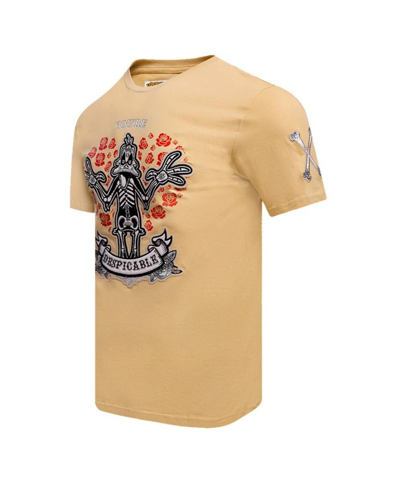Men's and Women's Tan Looney Tunes Daffy You're Despicable T-shirt