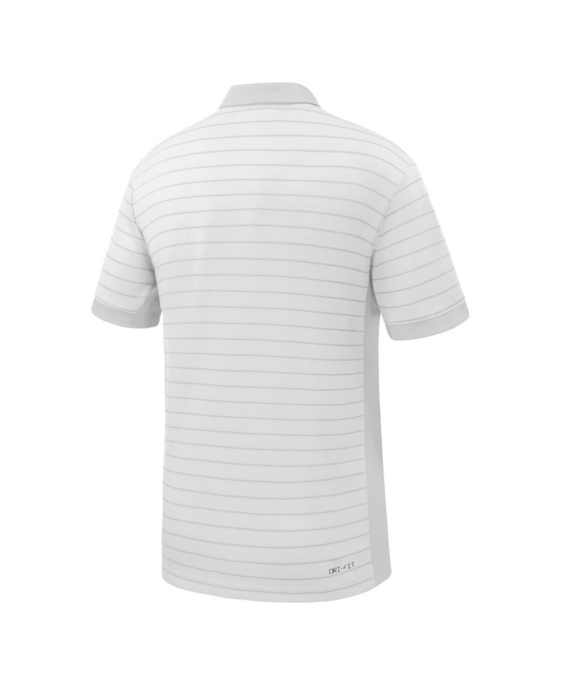 Men's White Wake Forest Demon Deacons 2025 Early Season Coaches Sideline Victory Stripe Performance Polo Shirt