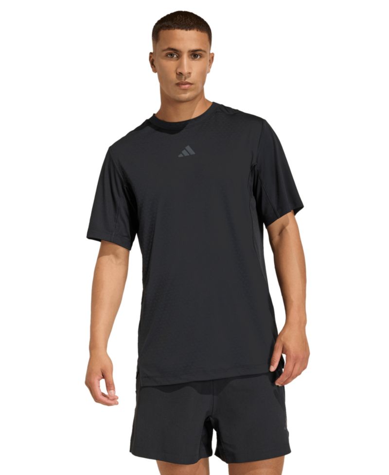 Men's D4T Prime Lift 3-Stripes Crewneck T-Shirt