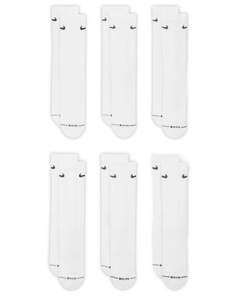 Unisex Everyday Elevated Crew Socks, 6-Pack