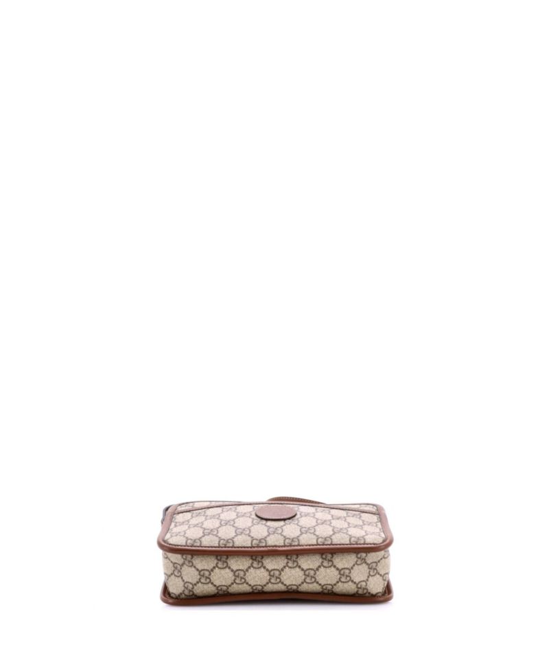 Mini Interlocking G Patch Camera Bag GG Coated Canvas