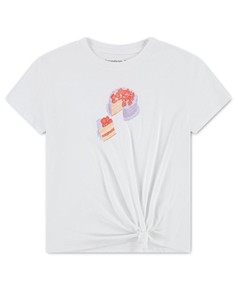 Girls' Cake Side Knot Crewneck T-Shirt
