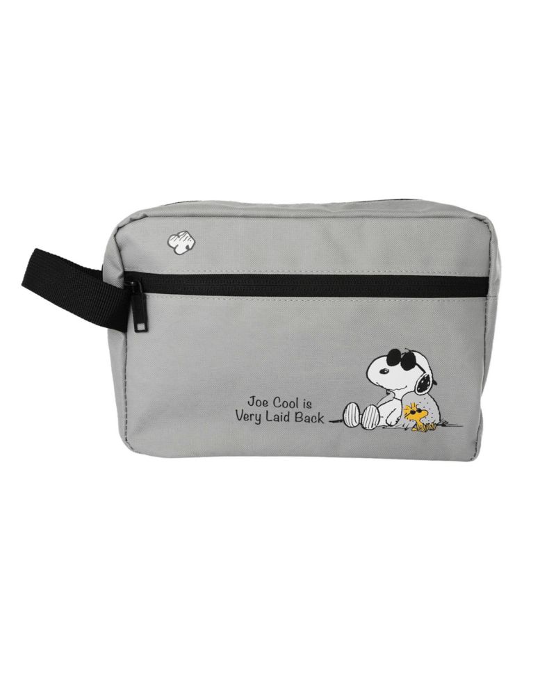 Snoopy and Woodstock Travel Bag for Toiletries Official License, Joe Cool Hygiene Travel Bag