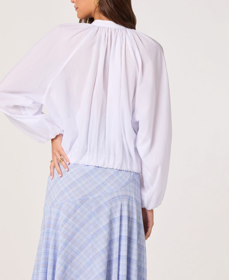 Women's Blanche Collared Nylon Jacket