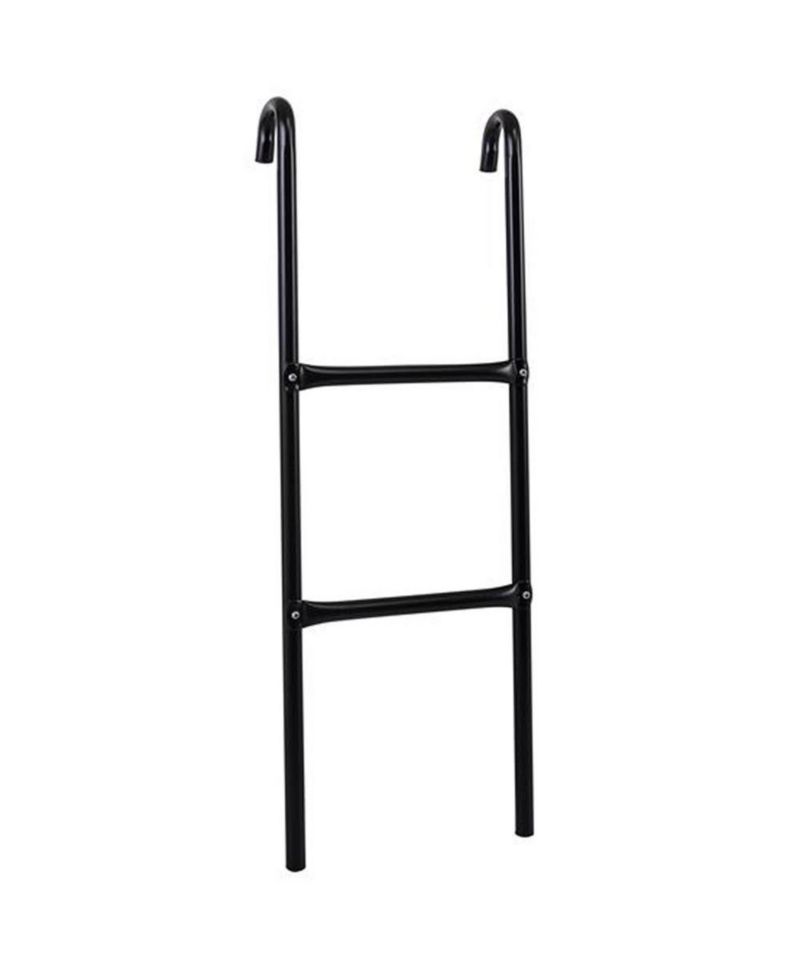 Galvanized Steel Extra-Wide Footsteps Trampoline Safety Ladder