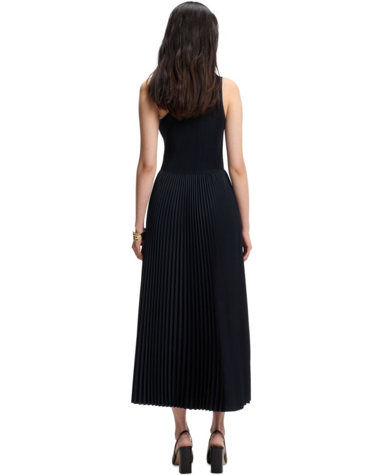 BOSS by Women's Skirt Rib-Knit One-Shoulder Dress