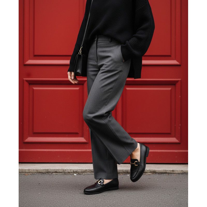 Womens Avery Street Hands-Free Slip On Technology Loafers