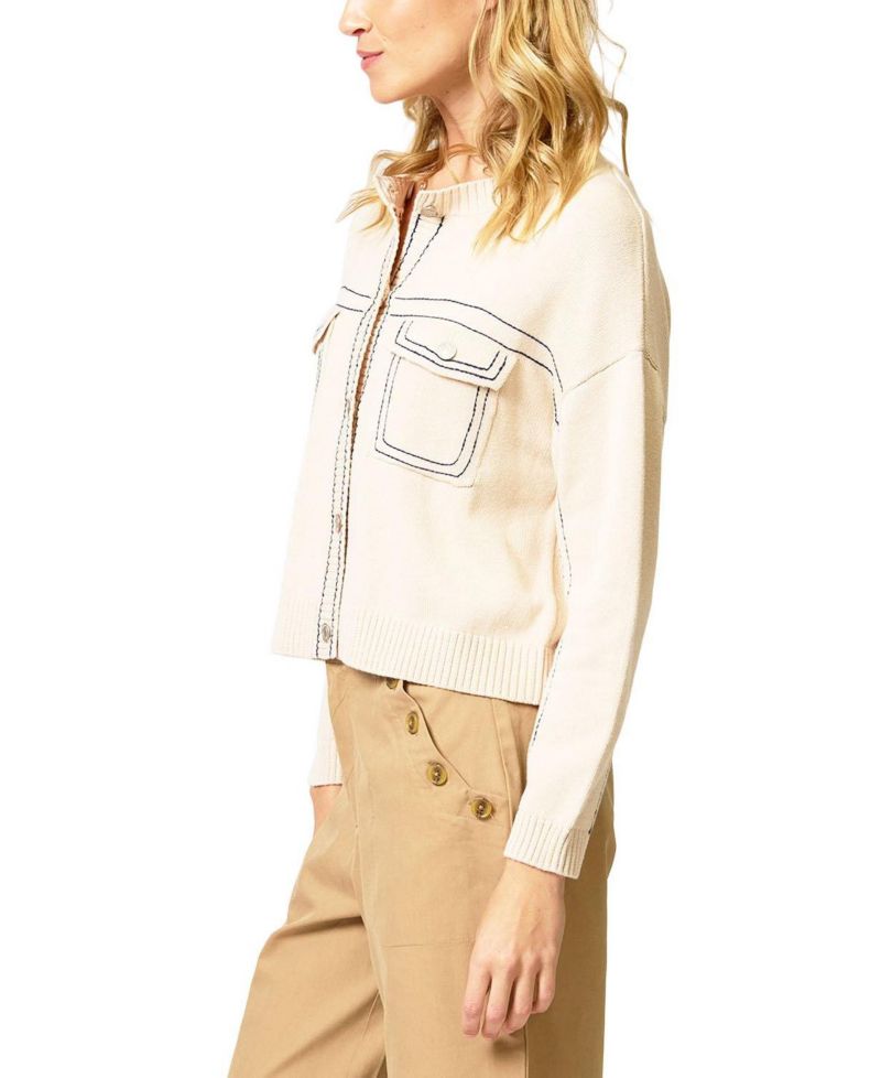Women's Dean Topstitch Sweater