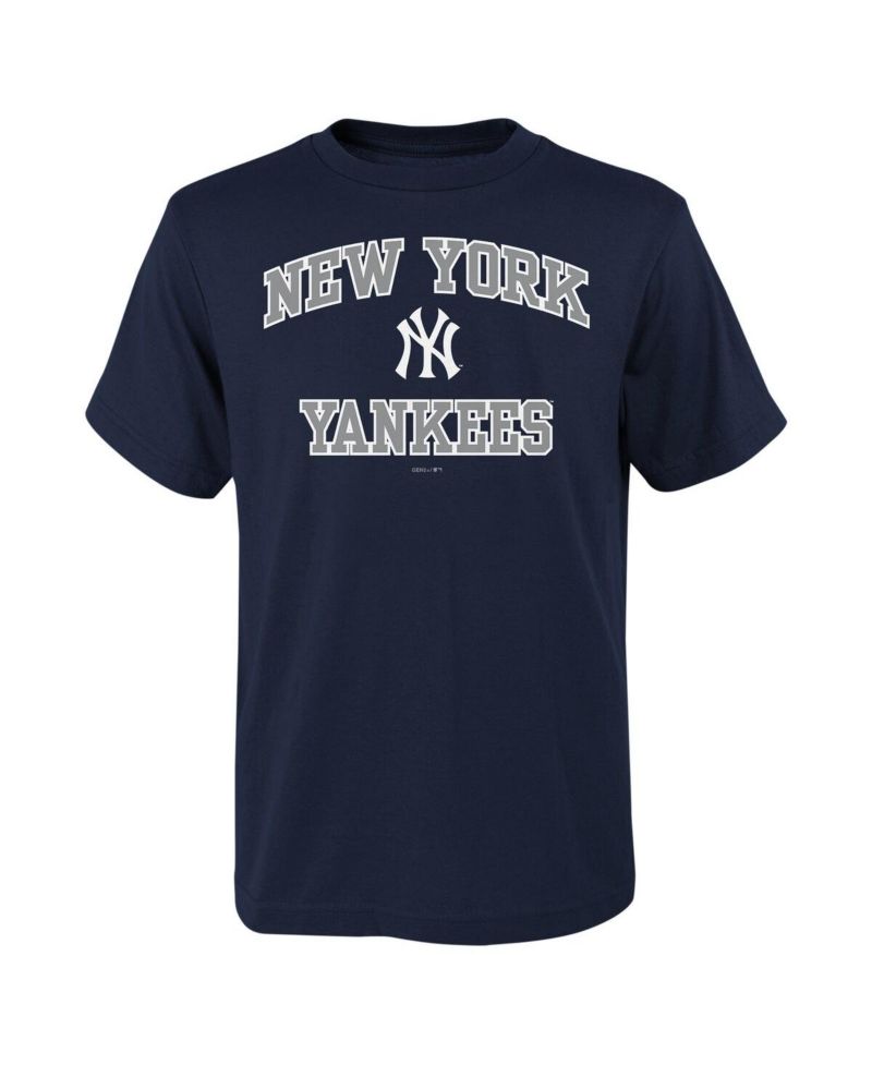 Big Boys Navy New York Yankees Heart & Soul T-shirt