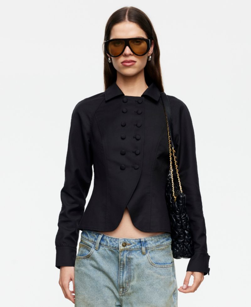 Women's Form Button-Front Jacket