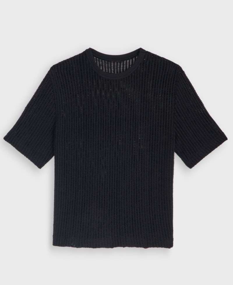 Men's Relaxed-Fit Mesh T-Shirt