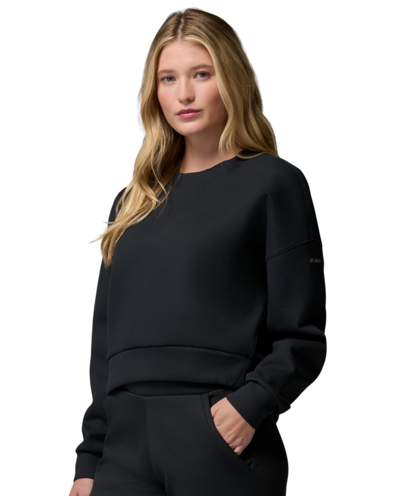 Women's Amaze Heavyweight Relaxed-Fit Cropped Sweatshirt