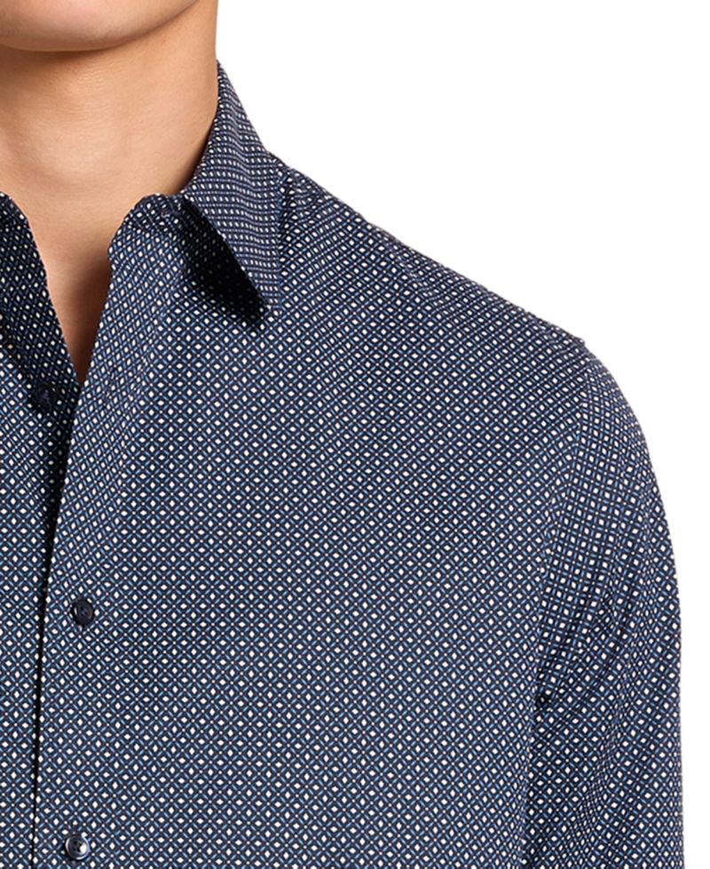 Men's Stretch Diamond Geo Shirt
