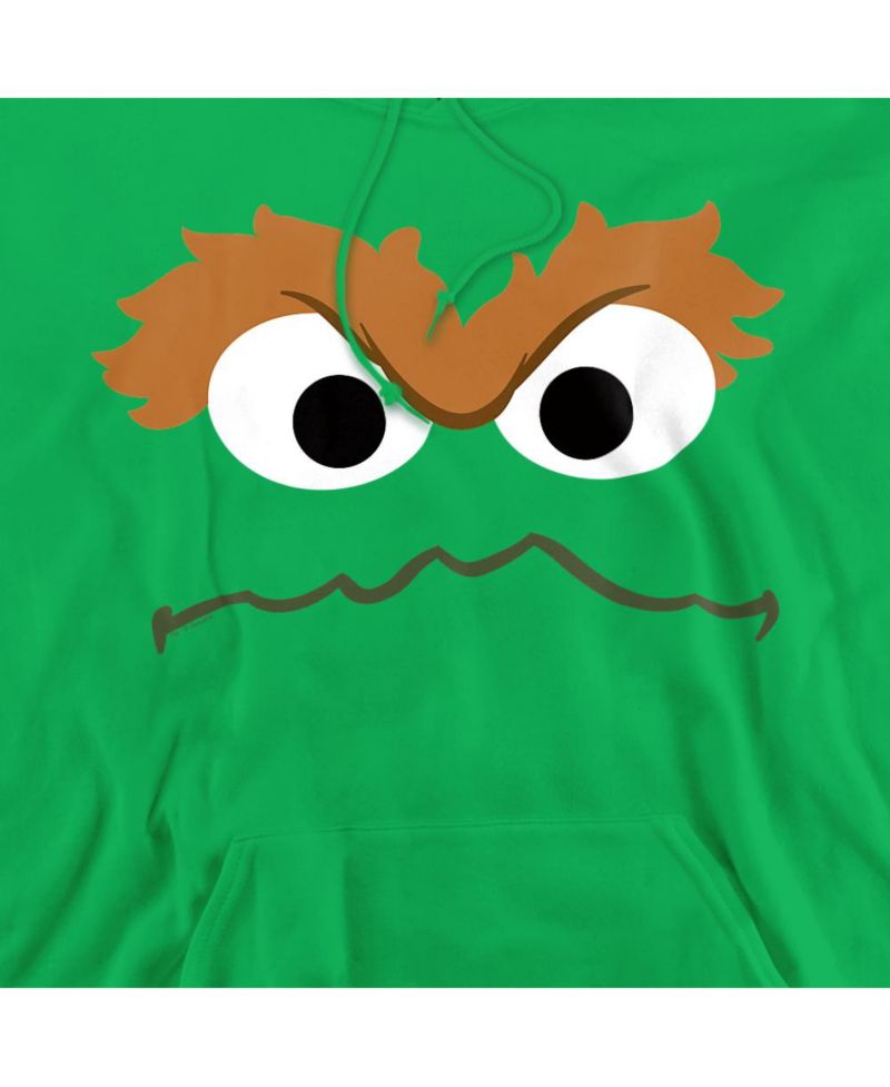 Men's Oscar Face Graphic Pullover Hoodie