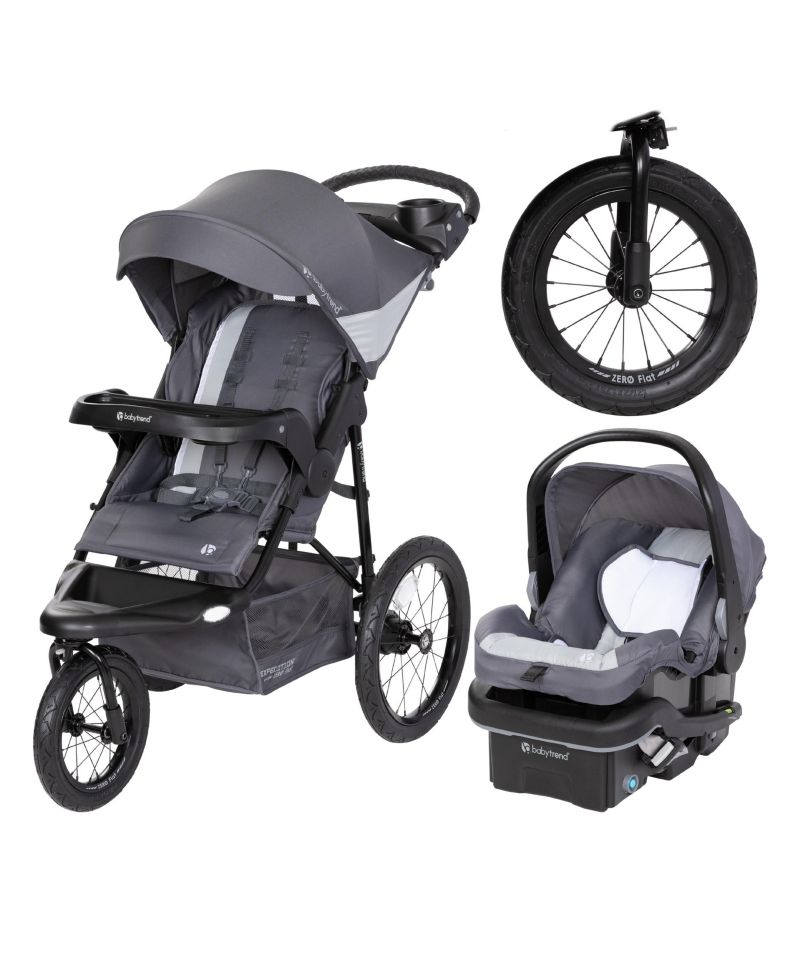 Expedition Zero Flat Jogger Travel System with LED Lights