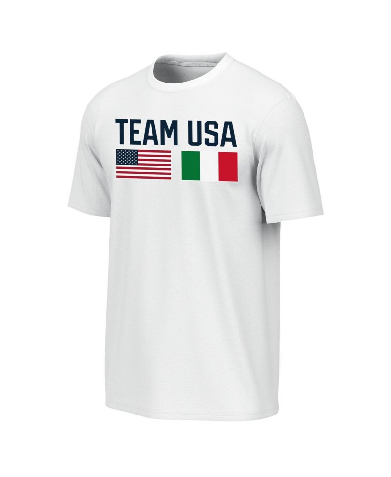 Men's White Cotton Crewneck T-Shirt