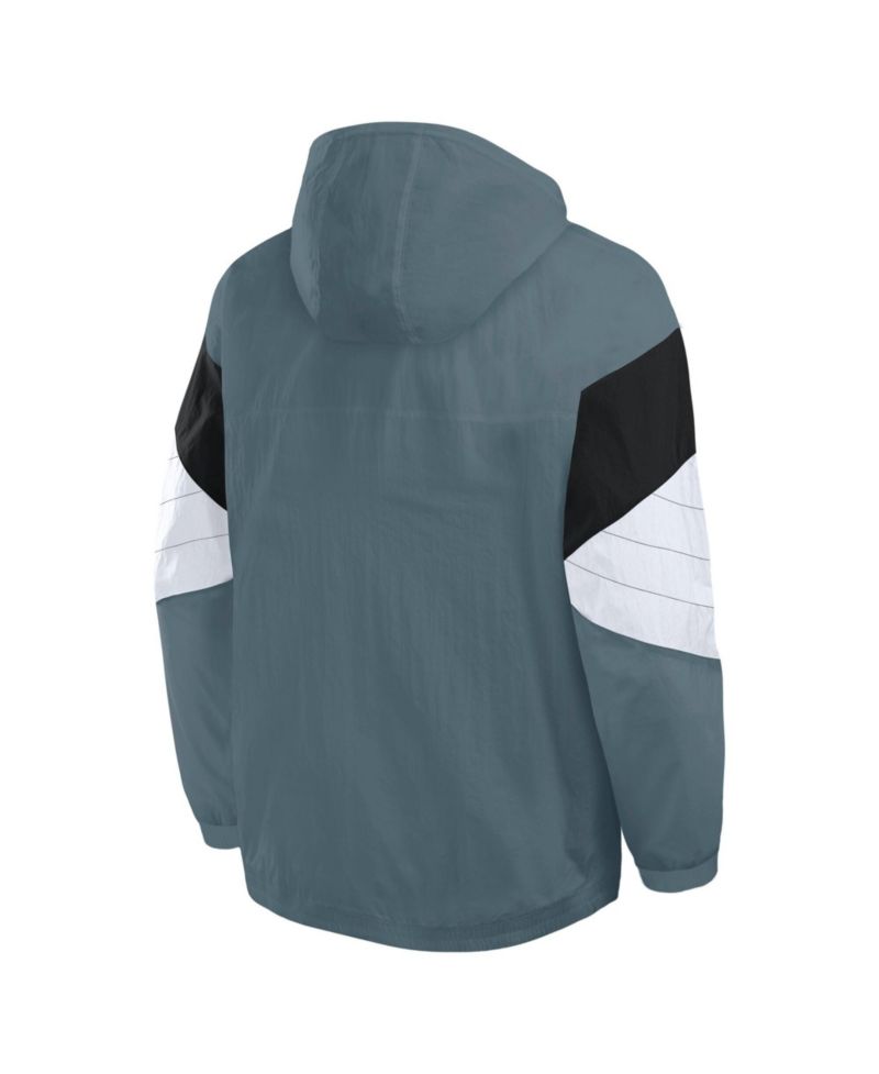 Men's Everton FC Hooded Quarter-Zip Track Jacket