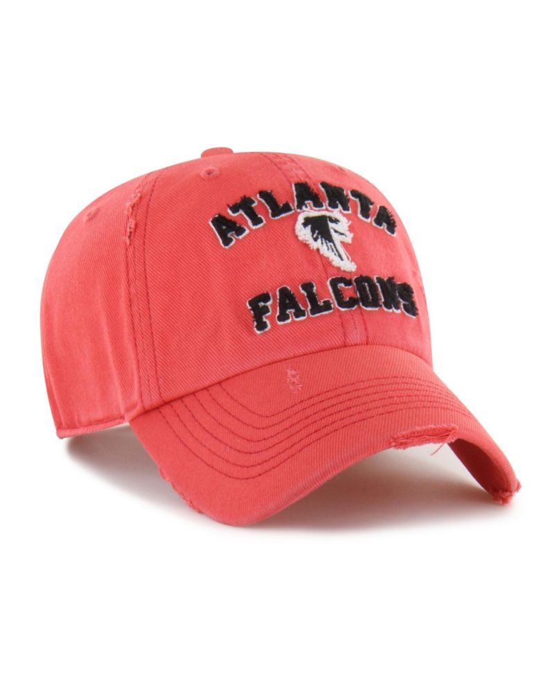 Men's Red Atlanta Falcons Seymoore Clean Up Adjustable Hat