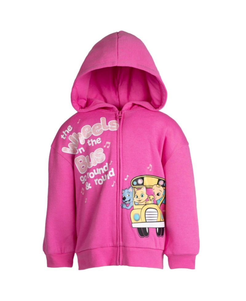 Baby Girls (12 months -24 months ) Fleece Zip Up Hoodie