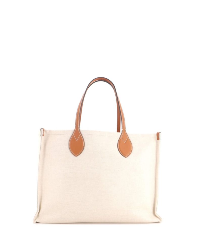 Medium Logo Shopper Tote Printed Canvas