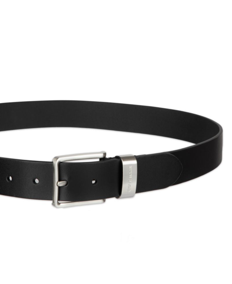 35MM Men's Metal Loop Silver-Tone Belt
