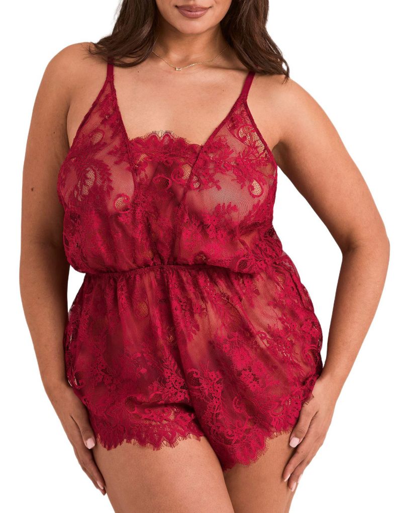 Plus Size Jasmin Romper Lingerie