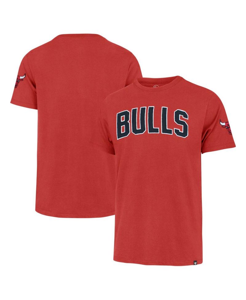 Men's Red Chicago Bulls Franklin Fieldhouse T-Shirt