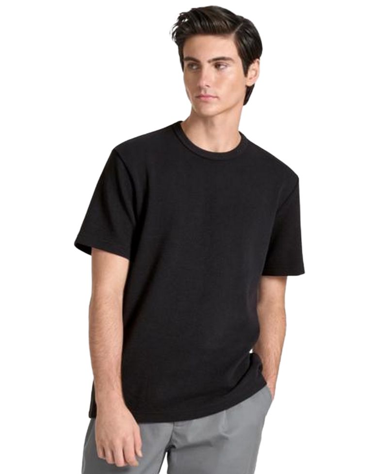 Men's Wilton Textured Crewneck Classic-Fit T-Shirt