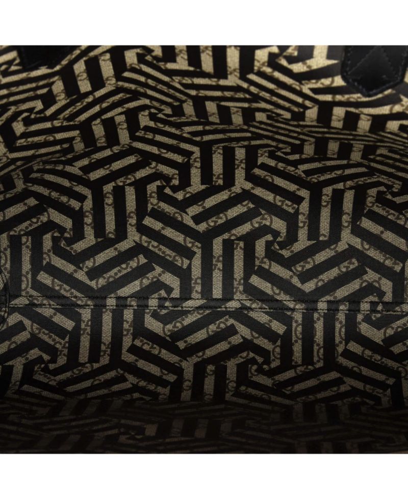Medium Reversible Tote Caleido GG Print Leather