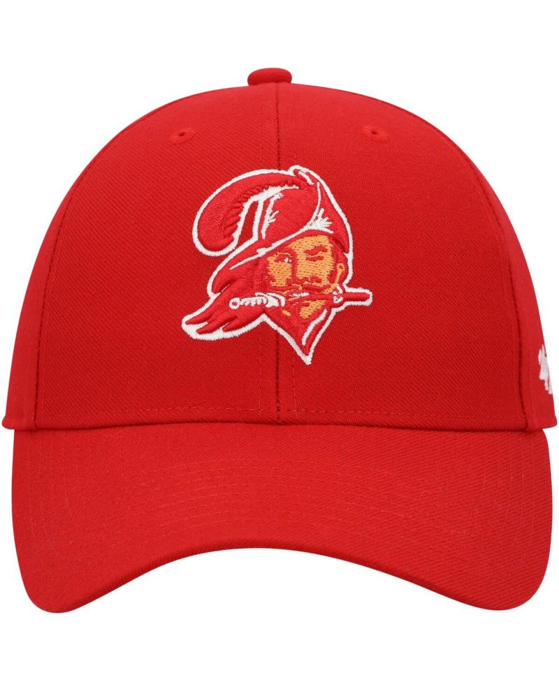 Men's Red Tampa Bay Buccaneers MVP Adjustable Hat