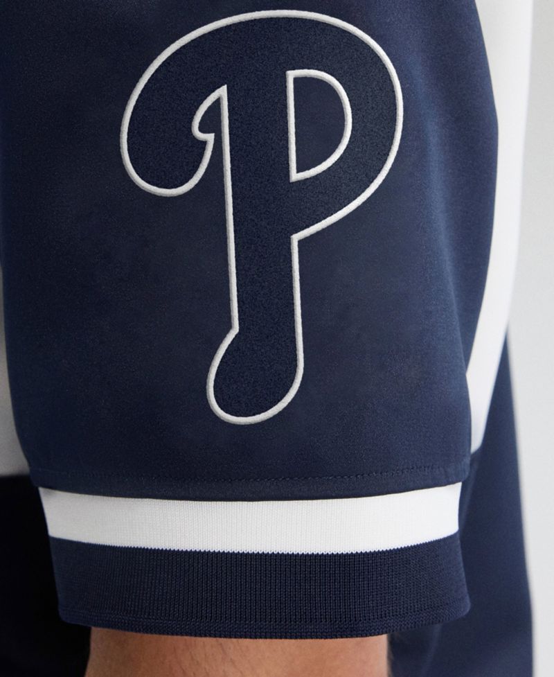 Men's Philadelphia Phillies Iconic Satin Warm-Up Jacket