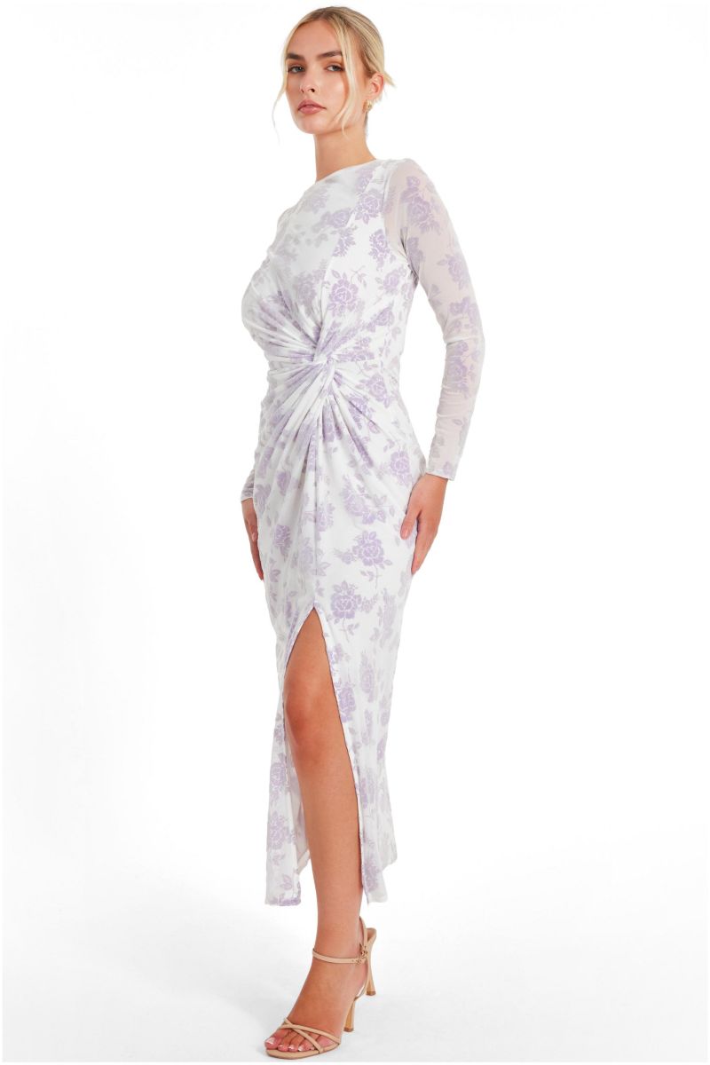 Women's Mesh Midaxi Dress