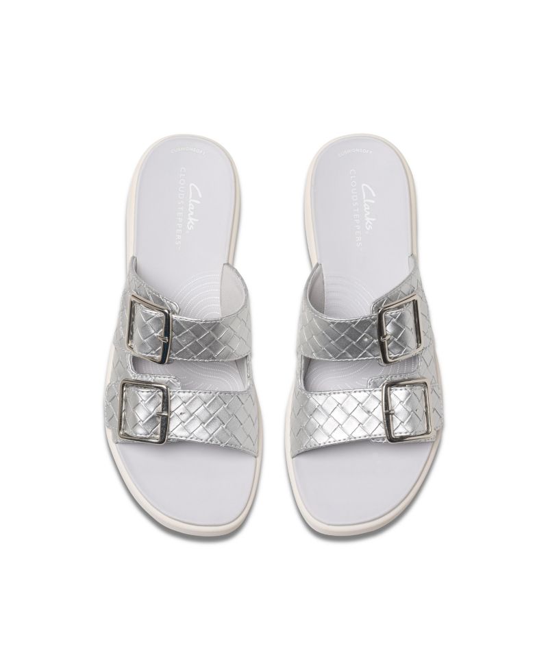 Women's Drift Buckle Slip-On Slide Wedge Sandals