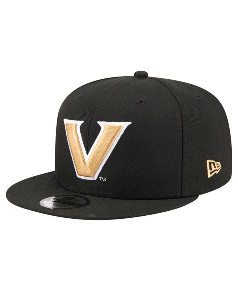 Men's Black Vanderbilt Commodores Team 9FIFTY Snapback Hat