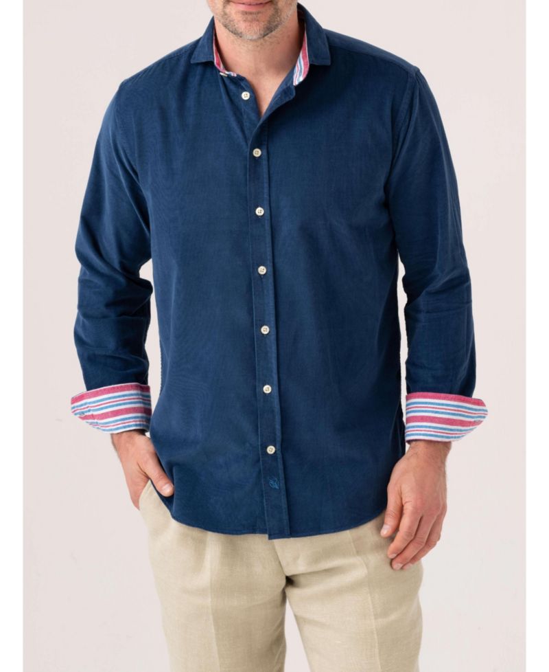 Men's Corduroy Long Sleeve Shirt