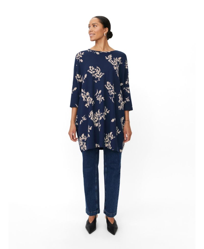 Women's MaGabini Floral 3/4-Sleeve Tunic Top