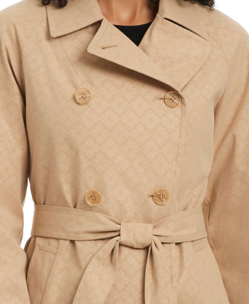 Women's Classic Double-Breasted Trench Coat