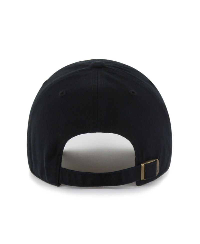 Men's Black Washington Capitals Alternate Clean Up Adjustable Hat