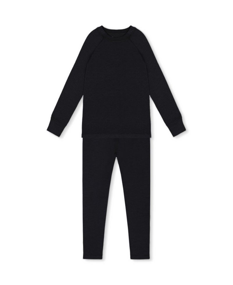 Girls' 4-16 Long-Sleeve Thermal Base Layer Top and Pants, 2-Piece Set