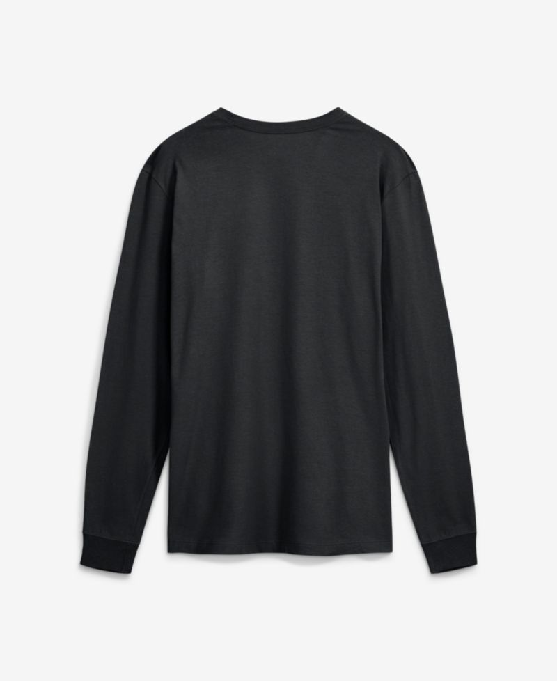 Men's Black Minnesota Vikings Always Prepared Essential Cotton Long Sleeve T-Shirt