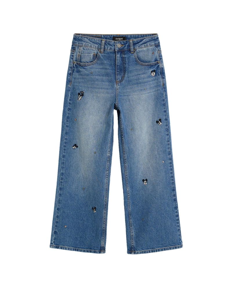 Women's Mickey Culotte Jeans