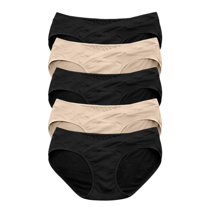 Maternity Under-the-Bump Bikini Underwear (5-Pack)